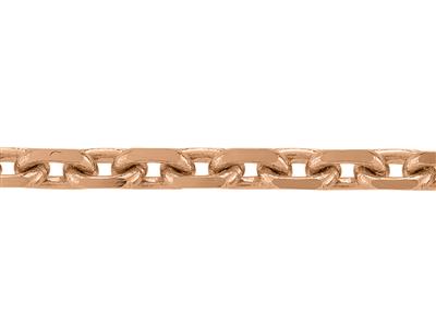 Cadena De Eslabones Diamond Forzadade 1,20 mm, Oro Rosa De 18 K. Ref. 00435 - Imagen Estandar - 2