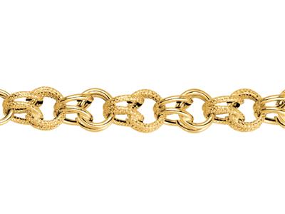 Cadena Gros Sirop Lisa De 12 mm, Oro Amarillo De 18 K - Imagen Estandar - 2