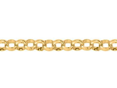 Cadena Maciza De Eslabones Jaseron De 4,50 mm, Oro Amarillo De 18 K. Ref. 00408 - Imagen Estandar - 2