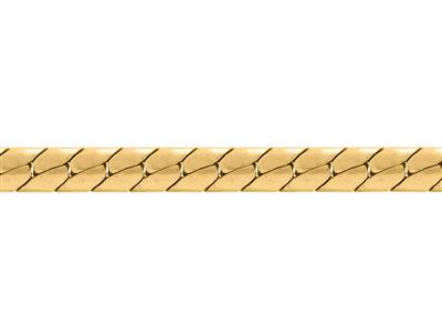Cadena De Eslabones Ingleses De 4 Mm, Oro Amarillo De 18 Quilates. Ref. 00084 - Imagen Estandar - 2