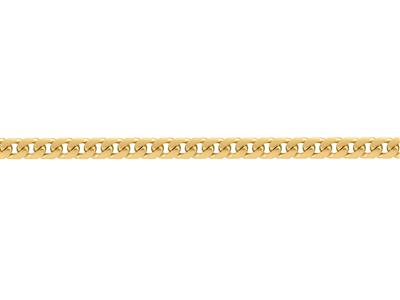Cadena Barbada De Eslabones Curvos De 5,40 Mm, Oro Amarillo De 18 Quilates. Ref. 00394 - Imagen Estandar - 3