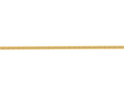 Cadena De Eslabones Ingleses De 1,40 Mm, Oro Amarillo De 18 Quilates. Ref. 00084 - Imagen Estandar - 3