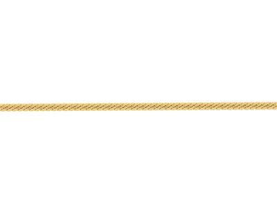Cadena De Eslabones Ingleses Macizos De 2,10 mm, Oro Amarillo De 18 K.referencia. 00084 - Imagen Estandar - 3