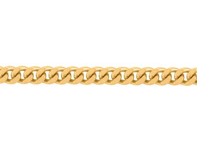 Cadena Gourmette Diamantada De 1 Mm, Oro Amarillo De 18 Quilates. Ref.00230 - Imagen Estandar - 2