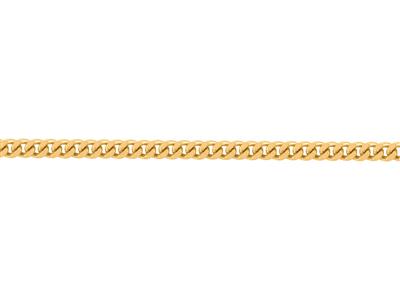 Cadena Gourmette Diamantada De 1 Mm, Oro Amarillo De 18 Quilates. Ref.00230 - Imagen Estandar - 3