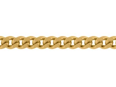 Cadena Curva Diamante 1,90 Mm, Oro Amarillo 18k. Ref. 00255