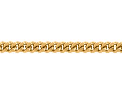 Cadena Barbada Diamantada De 2,60 mm, Oro Amarillo De 18 Quilates. Ref. 00275 - Imagen Estandar - 2