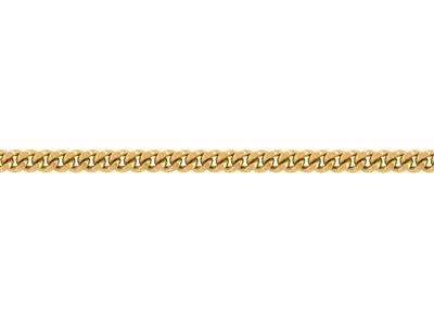 Cadena Barbada Diamantada De 2,60 mm, Oro Amarillo De 18 Quilates. Ref. 00275 - Imagen Estandar - 3