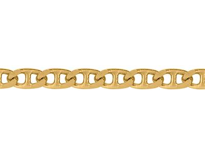 Cadena De Malla Marina Plana De 2,40 mm, Oro Amarillo De 18k. Ref. 00093 - Imagen Estandar - 2