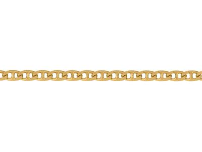 Cadena De Malla Marina Plana De 2,40 mm, Oro Amarillo De 18k. Ref. 00093 - Imagen Estandar - 3