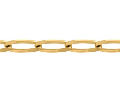 Cadena De Eslabones Caballo De 1,60 mm, Oro Amarillo De 18k. Ref. 00825 - Imagen Estandar - 2