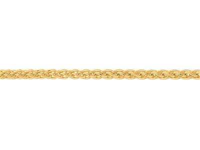 Cadena Palma Diamante Macizo 1,20 Mm, Oro Amarillo 18k. Ref. 20036 - Imagen Estandar - 3