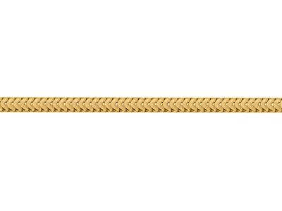 Cadena Serpiente Redonda De 1,60 mm, Oro Amarillo De 18k. Ref. 00153 - Imagen Estandar - 3