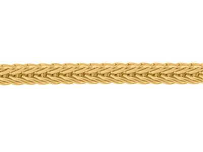 Cadena De Malla Columna De 1,20mm,oro Amarillo De 18k. Ref. 00712