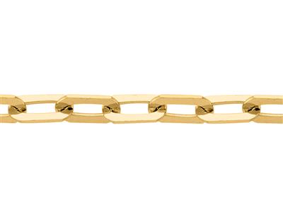 Cadena De Malla Rectangular De 2,10 mm, Oro Amarillo De 18k. Ref. 002015 - Imagen Estandar - 2