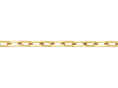 Cadena De Malla Rectangular De 2,10 mm, Oro Amarillo De 18k. Ref. 002015 - Imagen Estandar - 3