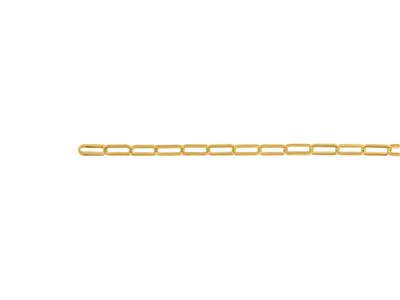 Cadena De Malla Rectangular De 3,40 mm, Oro Amarillo De 18k. Ref. 00861bis - Imagen Estandar - 3