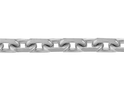 Cadena De Eslabones Forzada Talla Diamante 1,95mm, Oro Gris 18k Pd 13.ref. 00460hj - Imagen Estandar - 1