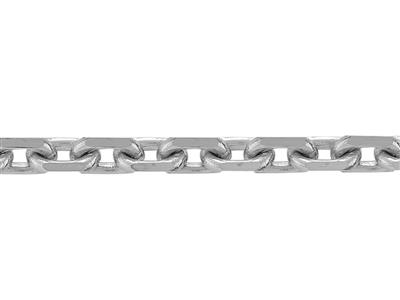 Cadena De Eslabones Forzada Talla Diamante 1,95mm, Oro Gris 18k Pd 13.ref. 00460hj - Imagen Estandar - 2