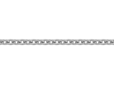 Cadena De Eslabones Forzada Redondos De 1,30 Mm, Platino 955. Ref. 00335 - Imagen Estandar - 3