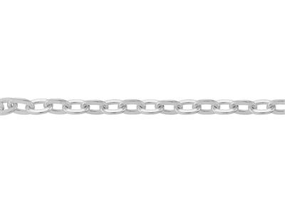 Cadena Forzada Plana 3,35 mm, Plata925 Ref. 10124 - Imagen Estandar - 3
