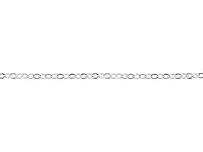 Cadena Forzada Plana 3,35 mm, Plata925 Ref. 10124 - Imagen Estandar - 4