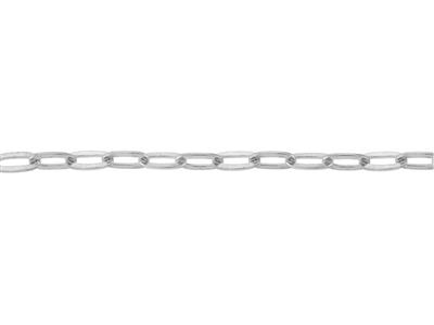 Cadena De Malla Rectangular De 3 mm, Plata 925 Ref. 10125 - Imagen Estandar - 3