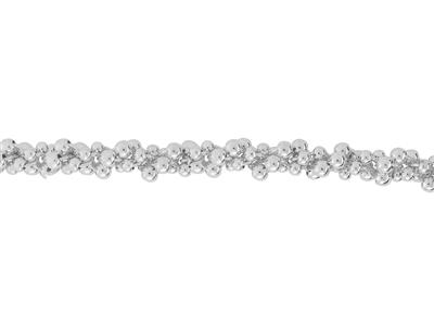 Cadena Maciza De Maille Fantaisie, Multibolas, 8 mm De Plata 925 Ref. 10182 - Imagen Estandar - 3