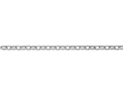 Chain 10202 Jaseron Diamantee Dia 3,20 MM - Ag 925 12,30 G/m - Imagen Estandar - 2