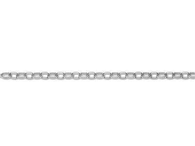 Cadena De Eslabones Jaseron Diamantado De 5 mm, Plata 925 Ref. 10202 - Imagen Estandar - 2