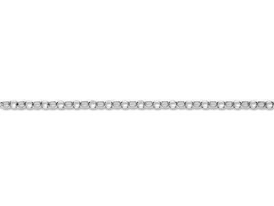 Cadena De Eslabones Jaseron Diamantado De 5 mm, Plata 925 Ref. 10202 - Imagen Estandar - 3