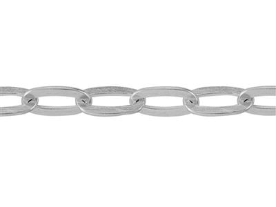 Cadena De Malla Forzada Espejo Claro 1,80mm, Plata 925 Ref. 10098