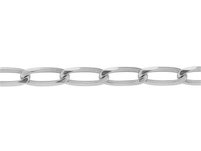 Cadena De Malla Caballo De 6 Caras De 7,70 mm, Plata 925 Ref. 10074 - Imagen Estandar - 2