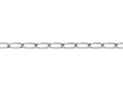 Cadena De Malla Caballo De 6 Caras De 7,70 mm, Plata 925 Ref. 10074 - Imagen Estandar - 3