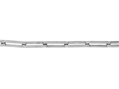 Eslabón De Cadena Rectángulo 3 Mm, Plata 925. Ref. 10039 - Imagen Estandar - 3