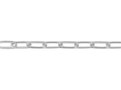 Cadena Malla Rectangular Limada 5 mm, Plata 925 Ref. 10072 - Imagen Estandar - 3
