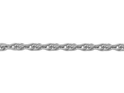 Cadena Doble Eslabn Forat 2,50mm, Plata 925 Ref. 00683