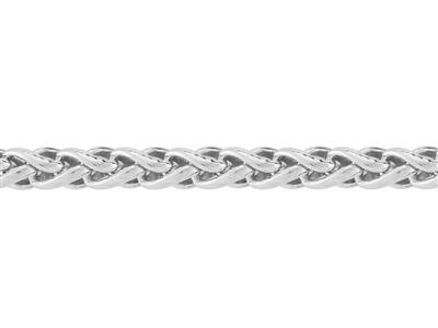 Cadena De Tipo De Palmera De 4 Mm, Plata 925. Ref. 10067 - Imagen Estandar - 3