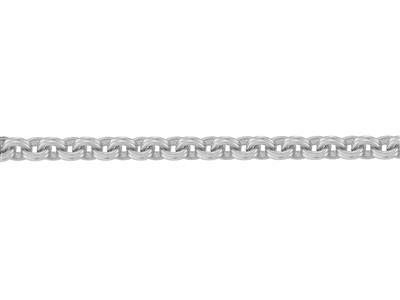 Cadena Sólida De Eslabones For\at De Doble Hilo 12,50 X 10,50 mm, Plata 925.ref. 10180 - Imagen Estandar - 3
