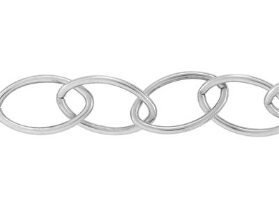 Cadena De Malla Navette De 11 mm, Plata 925. Ref. 10066 - Imagen Estandar - 2