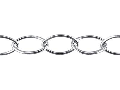 Cadena De Malla Navette De 11 mm, Plata 925. Ref. 10066 - Imagen Estandar - 3