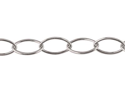 Cadena De Malla Navette De 9,30 mm,plata 925 Ref. 10064 - Imagen Estandar - 3