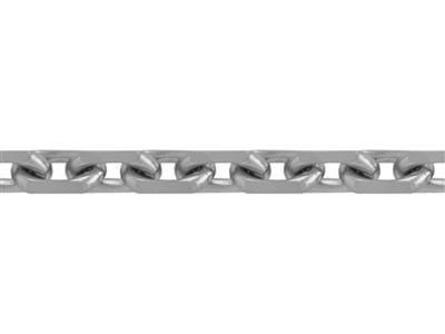 Cadena De Eslabones For\at Diamantado 1,40mm, Plata 925 Ref. 00440 - Imagen Estandar - 2
