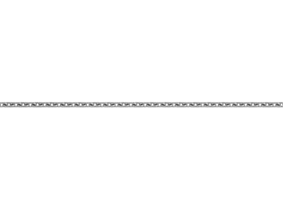 Cadena De Eslabones For\at Diamantado 1,40mm, Plata 925 Ref. 00440 - Imagen Estandar - 4