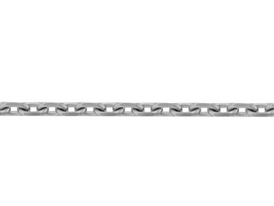 Cadena De Eslabones Forat Tamaño Diamante 1,50mm, Plata 925 Ref. 00445
