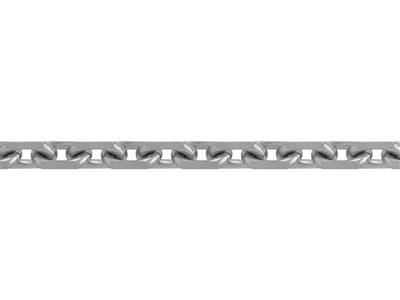 Cadena De Eslabn Forat Diamantado2,60mm, Plata 925 Ref. 00480