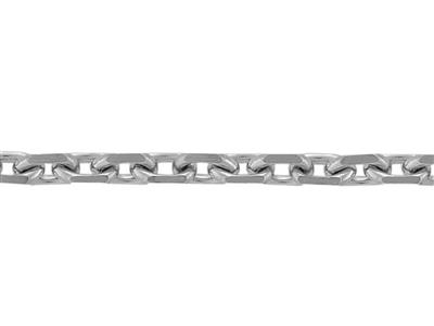 Cadena De Eslabn Forat Diamantado1,60mm, Plata 925 Ref. 00450
