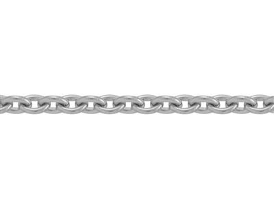 Cadena Eslabón Forzado Redondo 3,40mm, Plata 925. Ref. 00390 - Imagen Estandar - 2