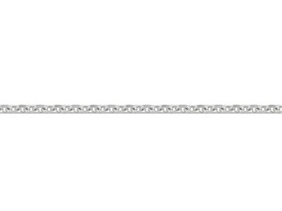 Cadena De Eslabones For\at Diamantado 1,20mm, Plata 925 Ref. 00435 - Imagen Estandar - 2