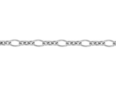 Cadena For\at Figaro Barroca De 4 mm, Plata 925 Ref. 10149 - Imagen Estandar - 3